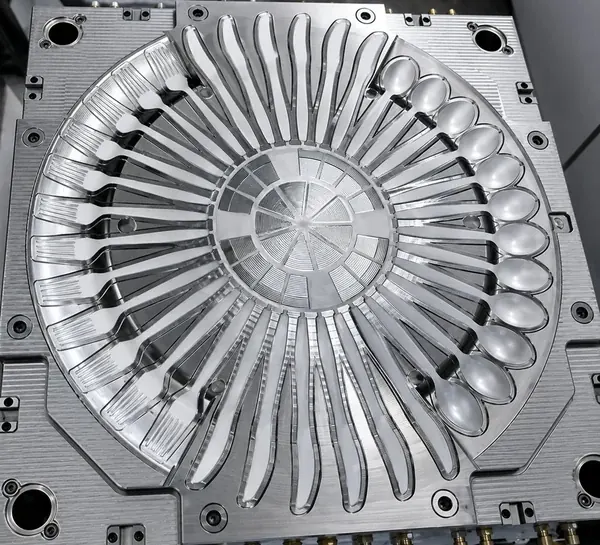 Multi-cavity cutlery mold